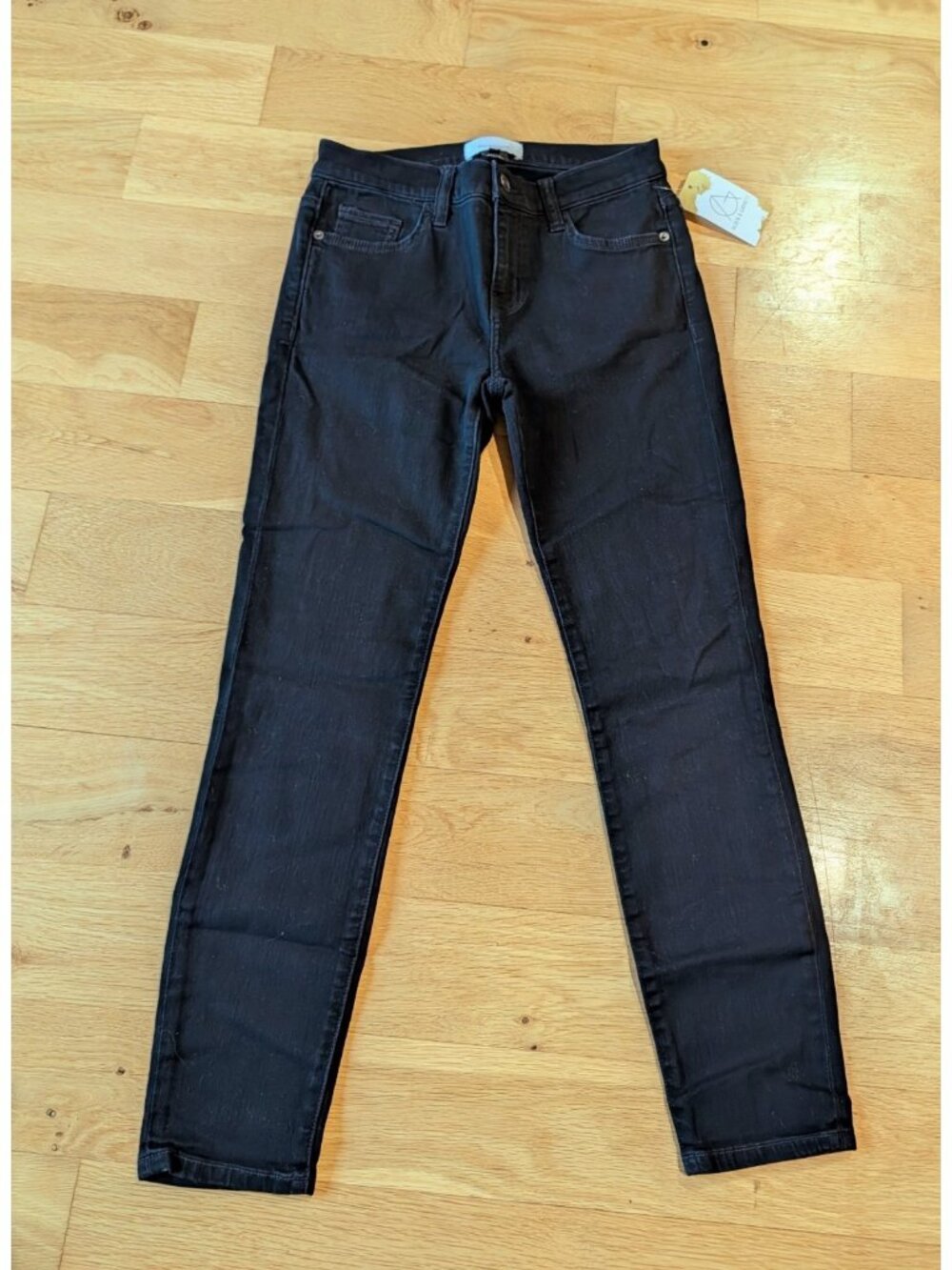 Current/Elliot Black Skinny Stretch Jeans, Size 26
